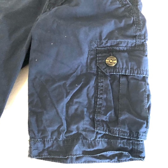 Tommy Hilfiger Navy Blue Kids Cargo Shorts - Picture 8 of 10
